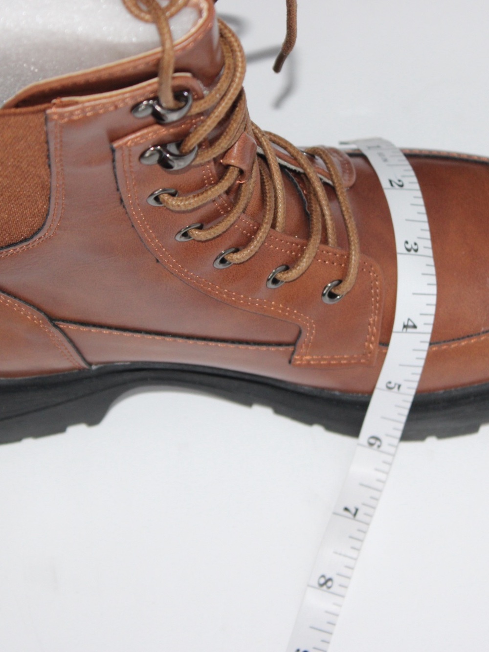 Brand New (NWOT or Box) Women’s Brown Lace-Up Combat Boots - Picture 9 of 9